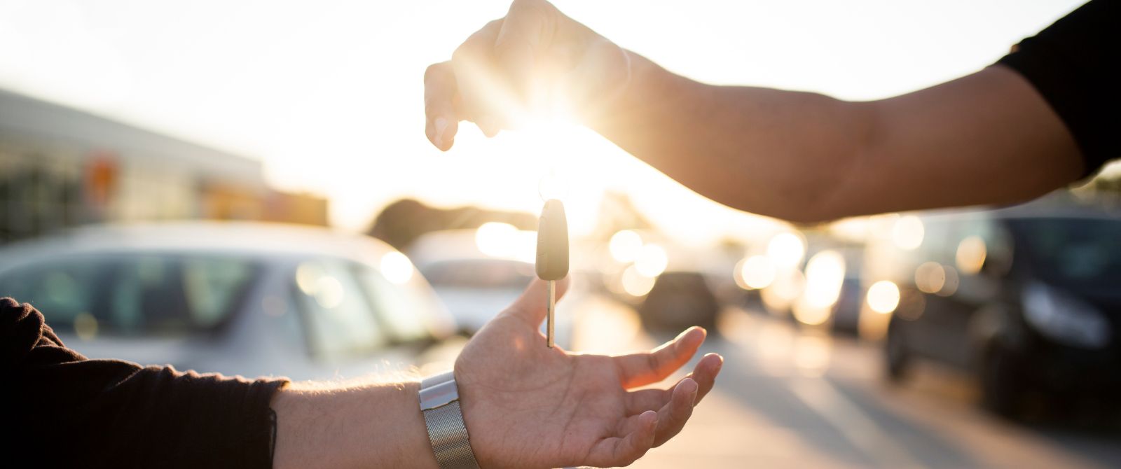 przekazanie kluczyków do samochodu