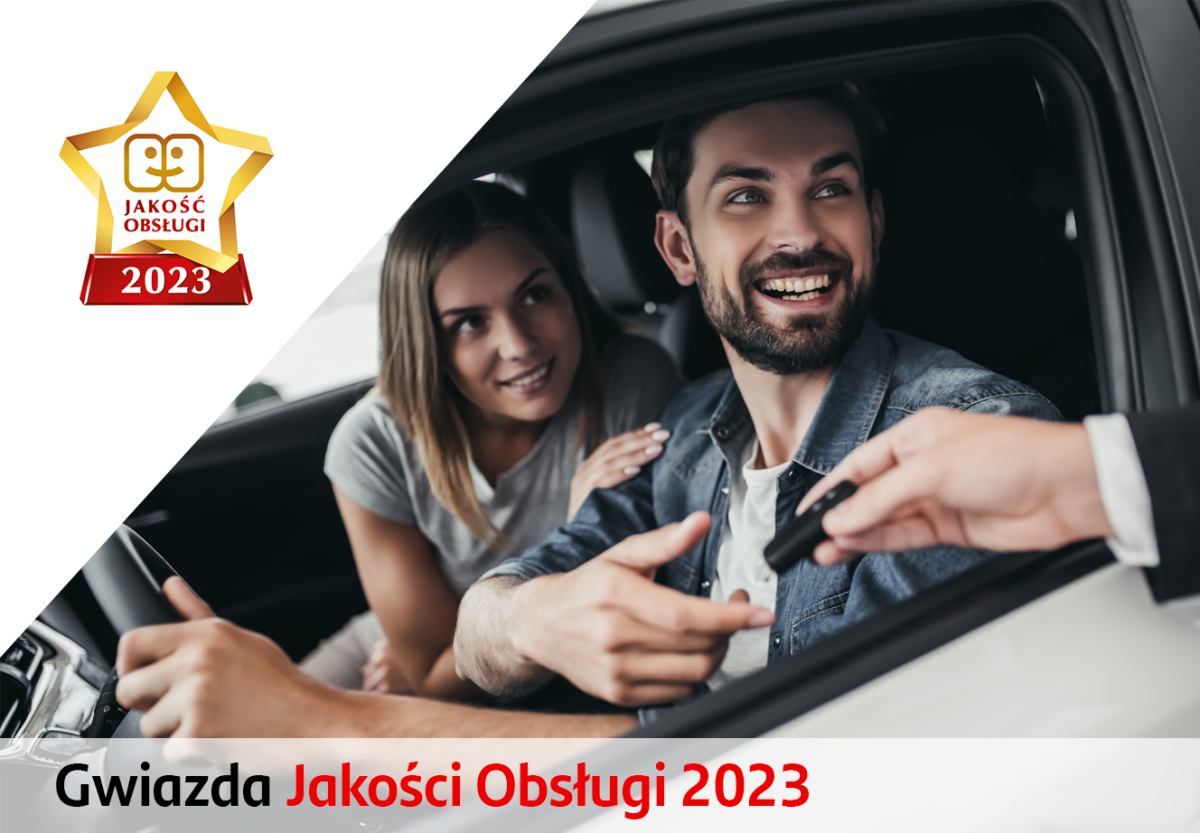 Otrzymaliśmy godło Gwiazda Jakości Obsługi 2023