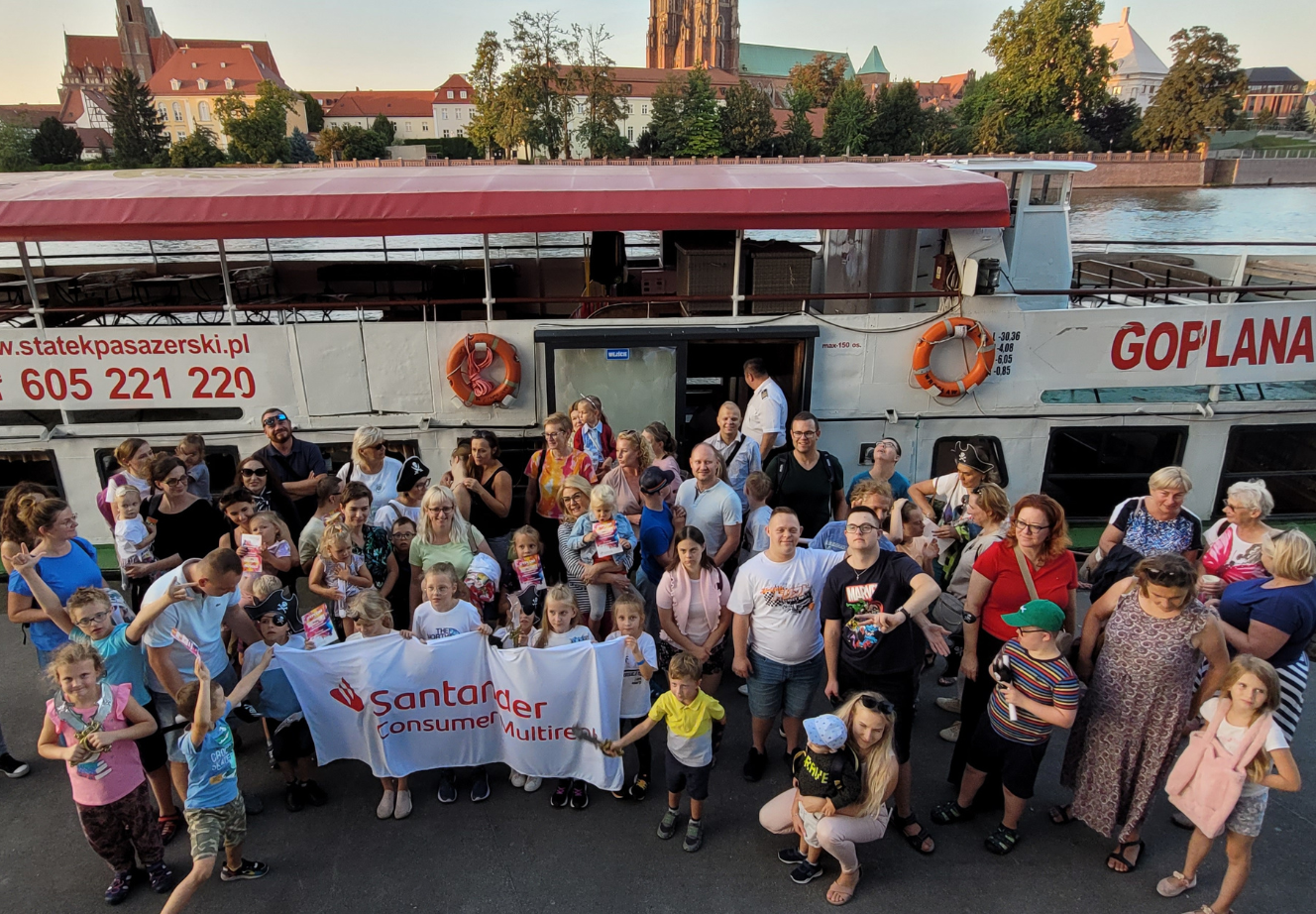 Razem z Fundacją „Zobacz mnie”, wybraliśmy się w rejs po Odrze